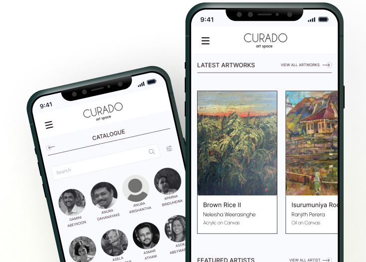 Curado App - Catalogue Screen